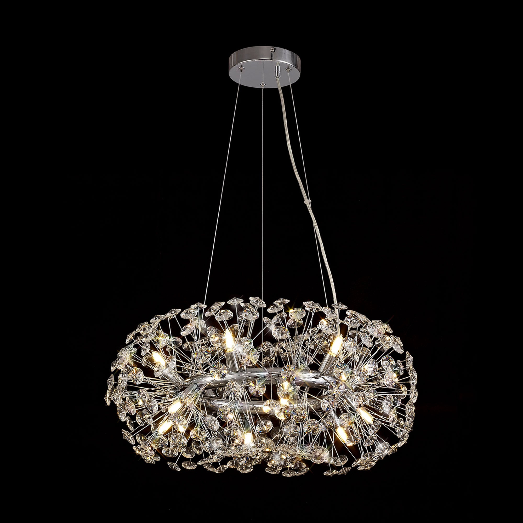 Carris 12 Pendant Chrome