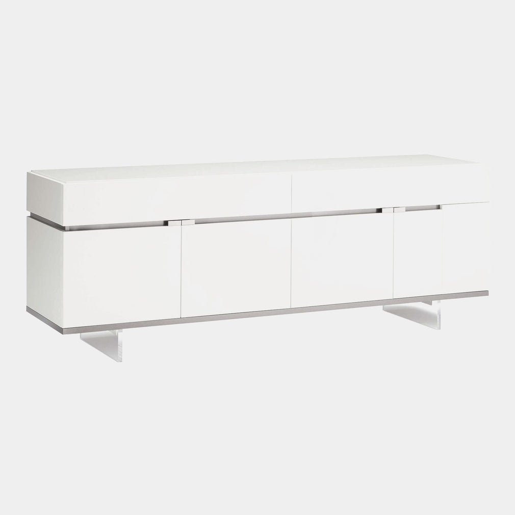 Heiron - Large Buffet In White High Gloss