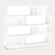 Large Bookcase In White High Gloss