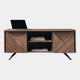 TV Unit In Smoked Oak Laquered Finish