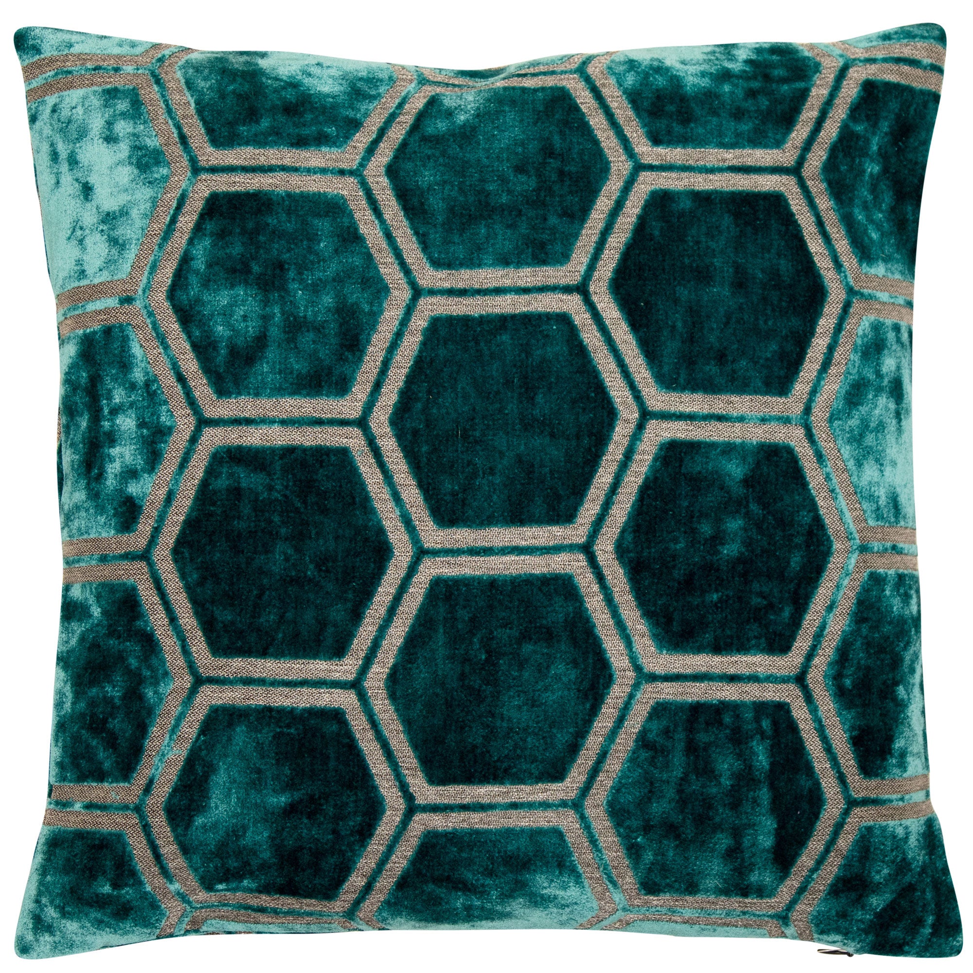 Ivor Cushion Teal - Large