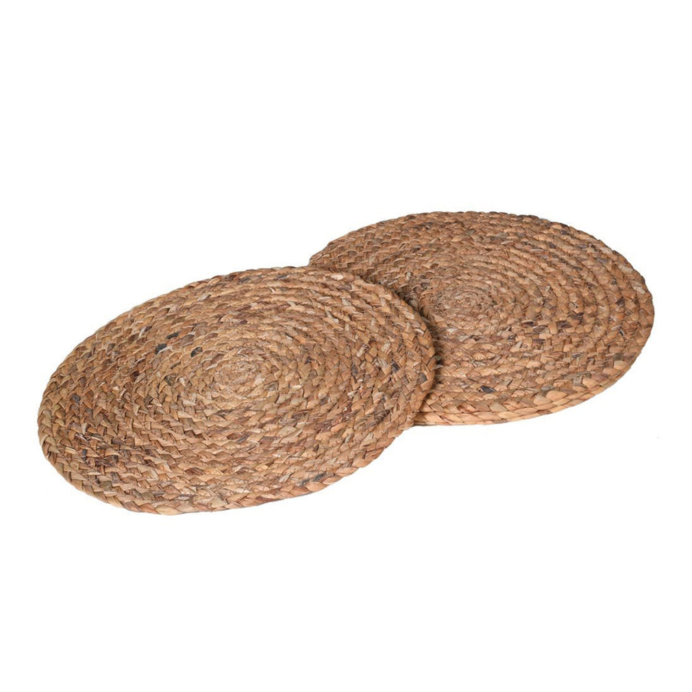 Round Seagrass Placemats Set of 4