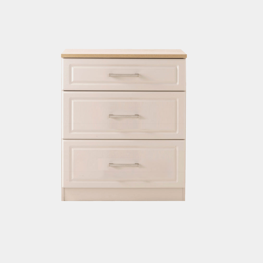 Pembury - 3 Drawer Deep Chest In KABO Kashmir Ash & Oak