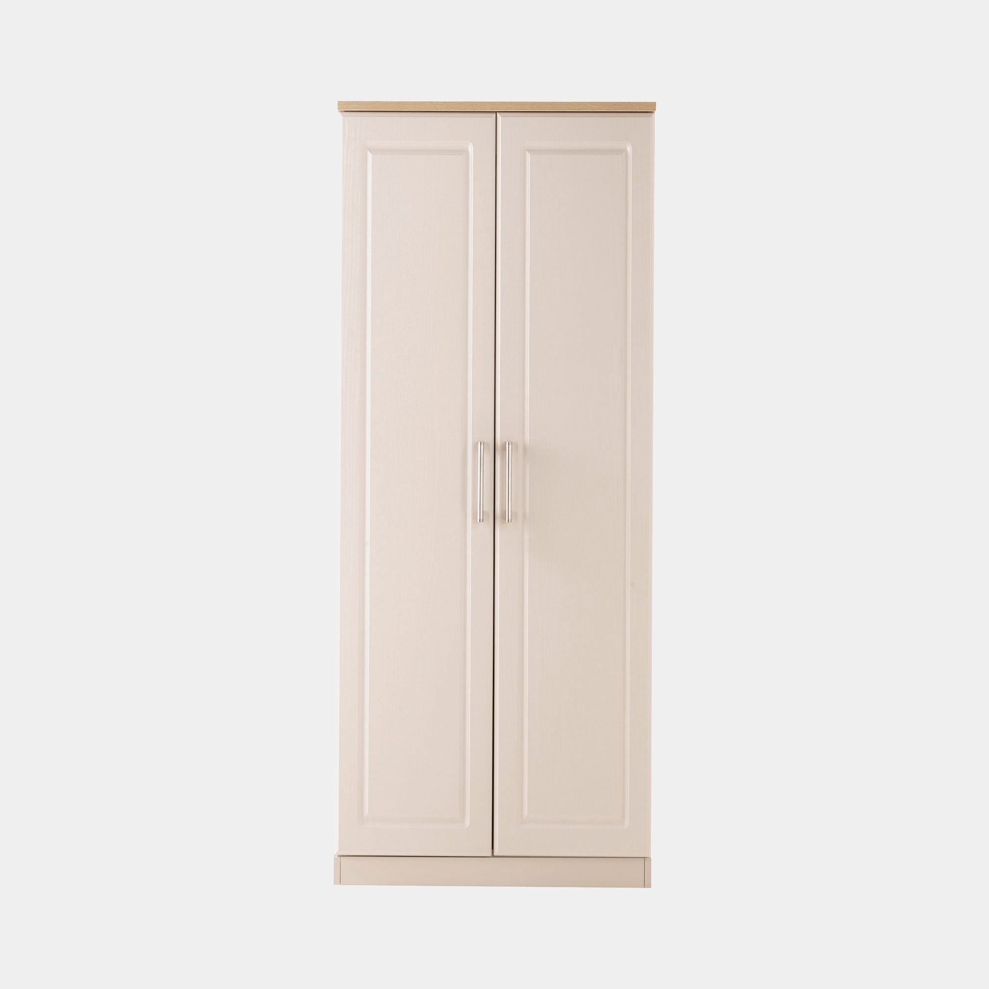Tall 2'6" Plain 2 Door Robe In KABO Kasmir Ash & Oak