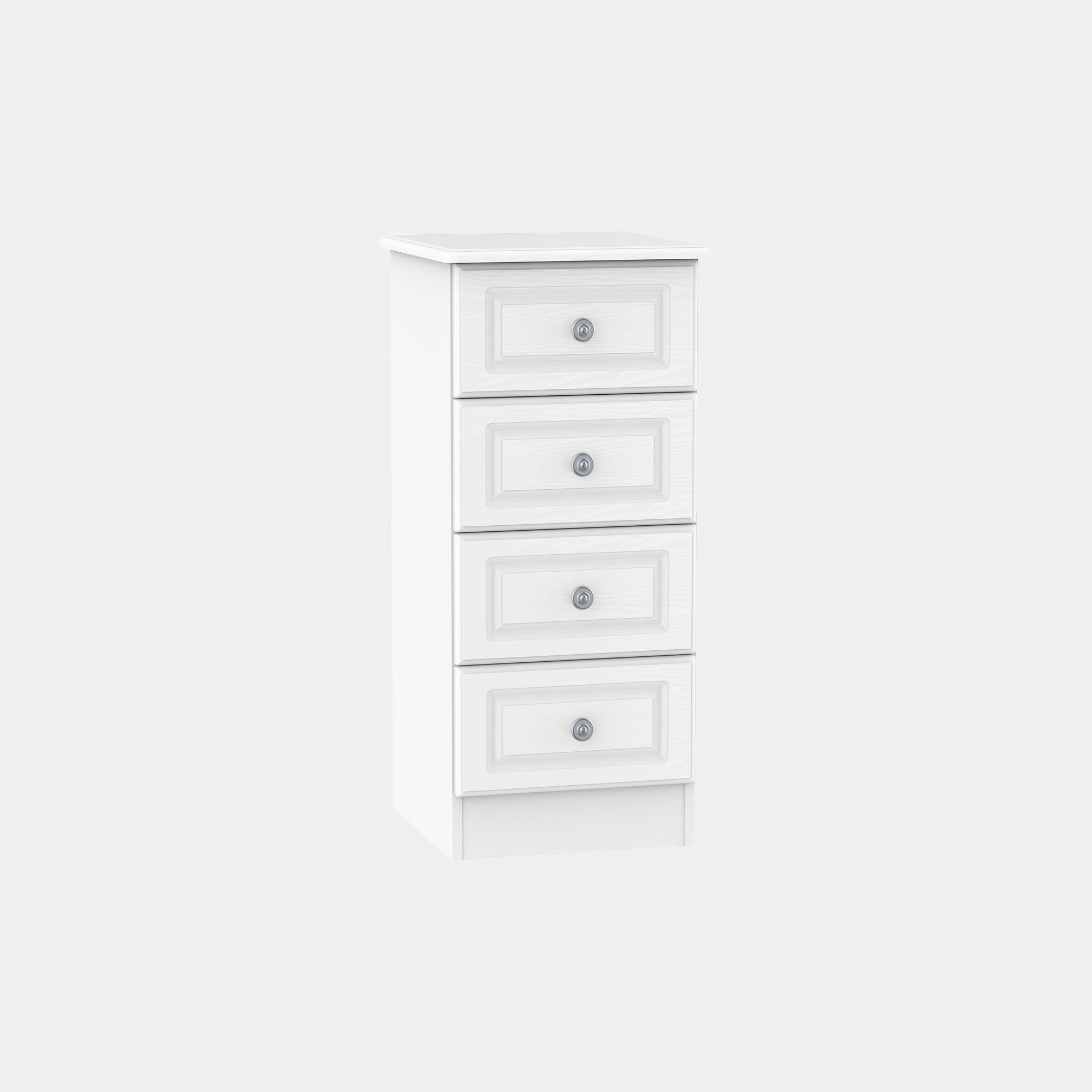 Ashford - 4 Drawer Locker In White