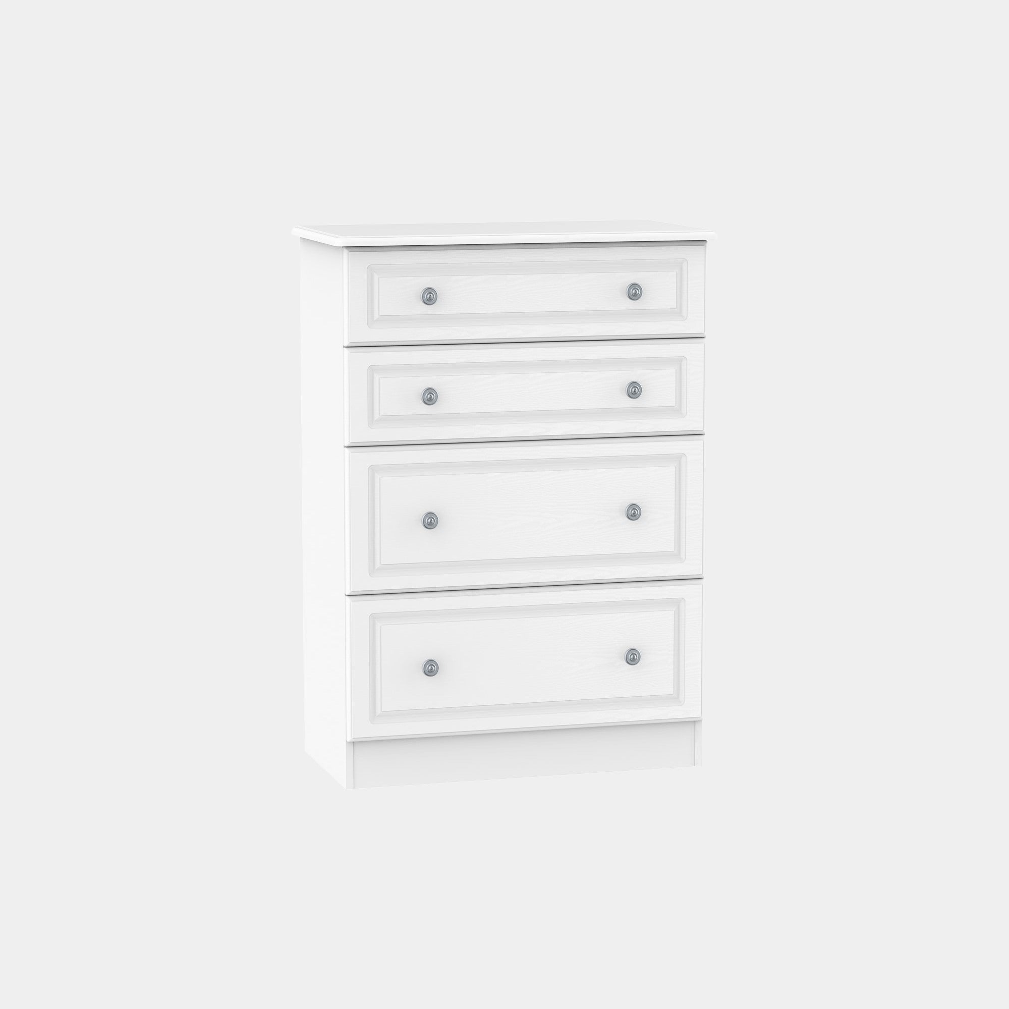 Ashford - 4 Drawer Deep Chest In White