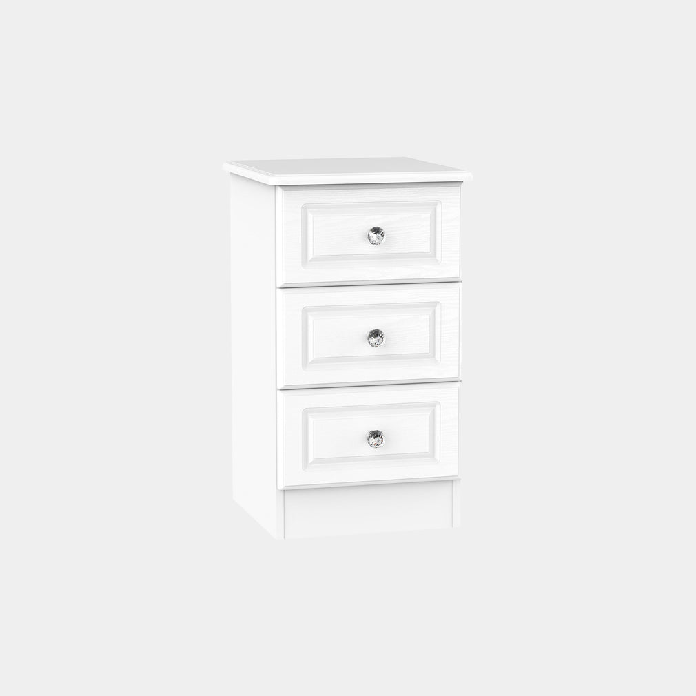 Penshurst - 3 Drawer Locker In White