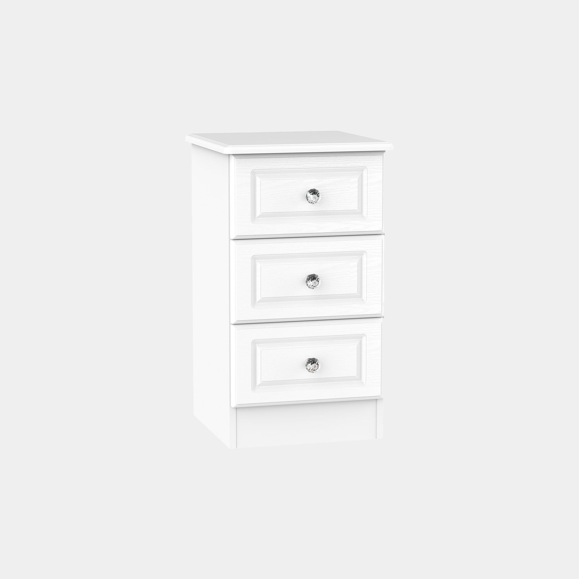 Penshurst - 3 Drawer Locker In White