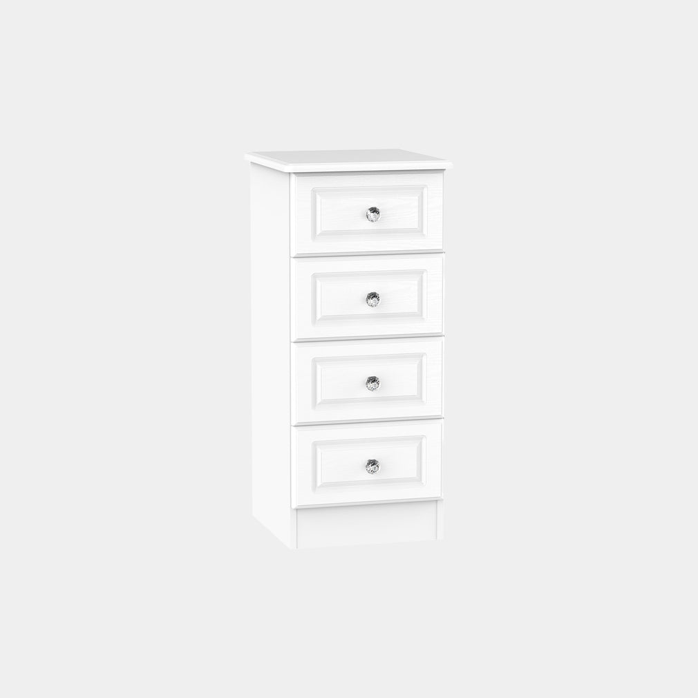 Penshurst - 4 Drawer Locker In White