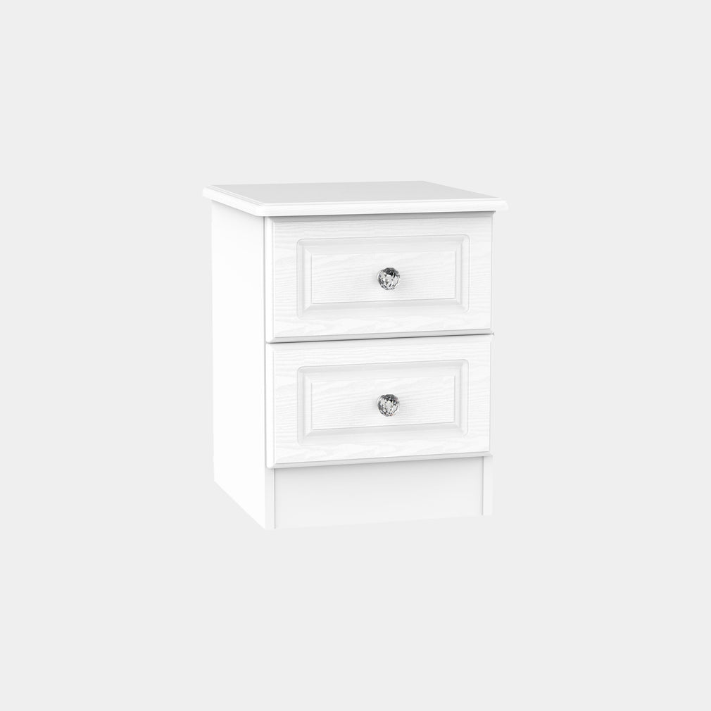 Penshurst - 2 Drawer Locker In White