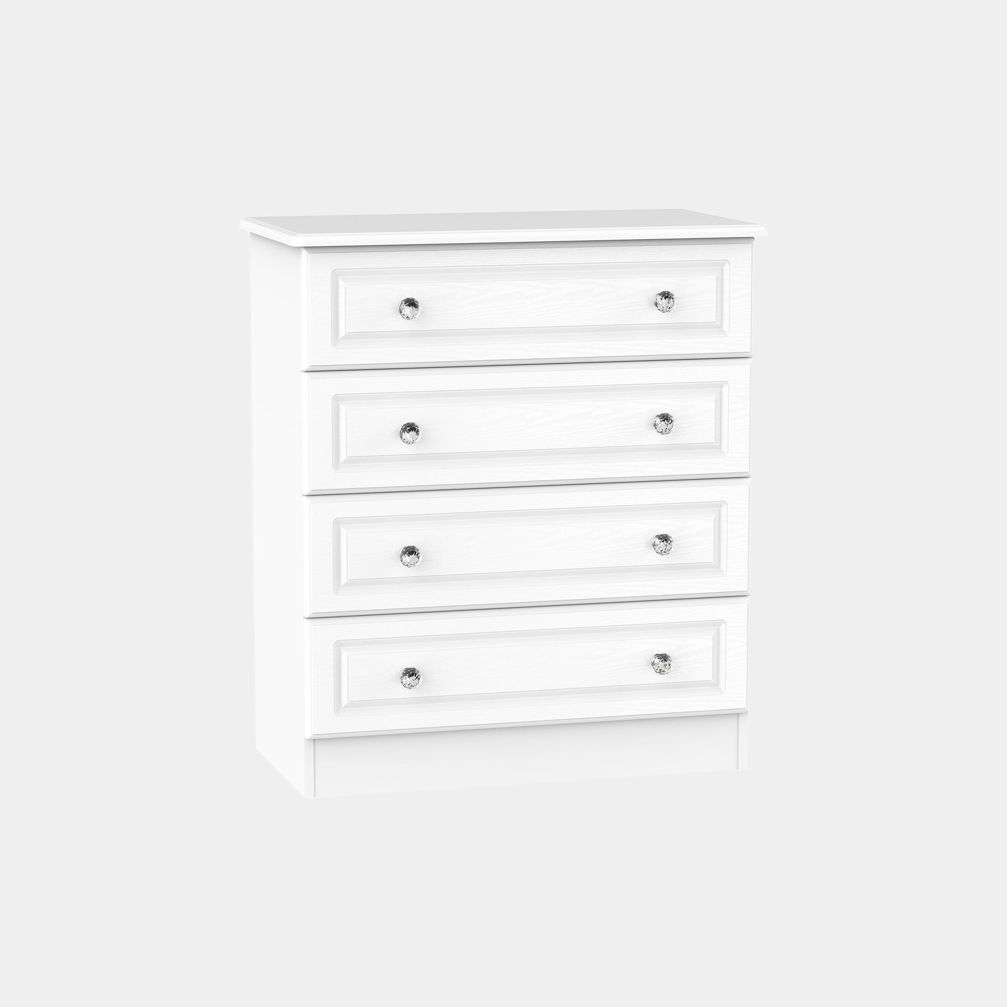 Penshurst - 4 Drawer Chest In White