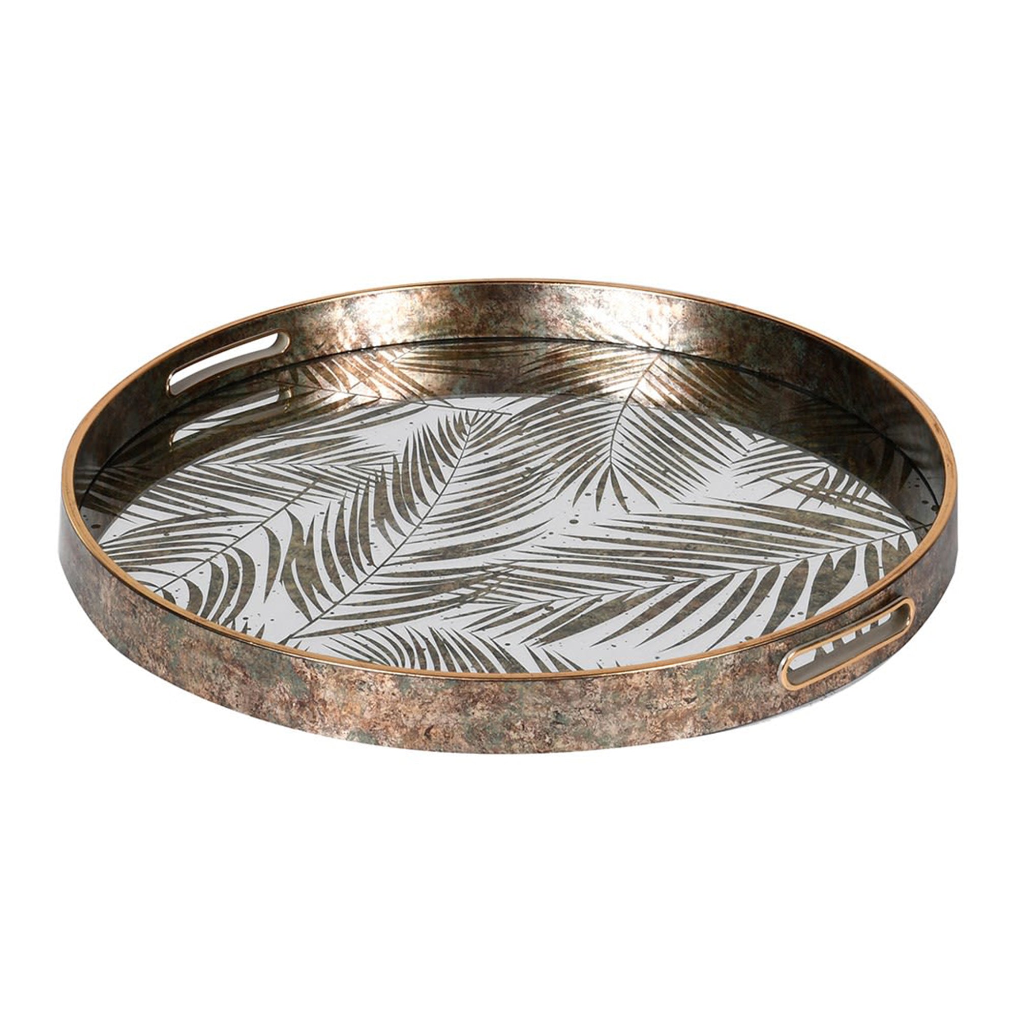 Fern Round Tray