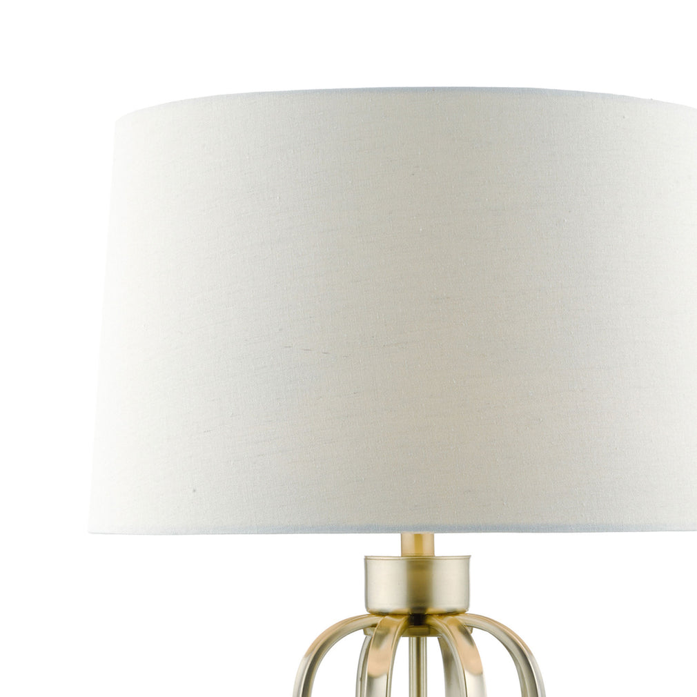 Gaby Table Lamp Satin Brass