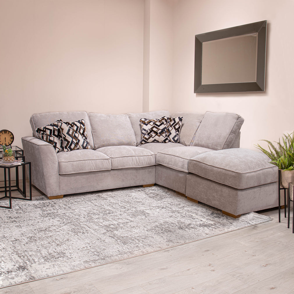 Memphis - 3 Seat Standard Back Sofa In Fabric Grade A