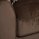 Memphis - LHF Footstool Standard Back Corner Group In Fabric Grade C