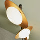 WEBEX Capa Floor Lamp Gold & Dark Bronze