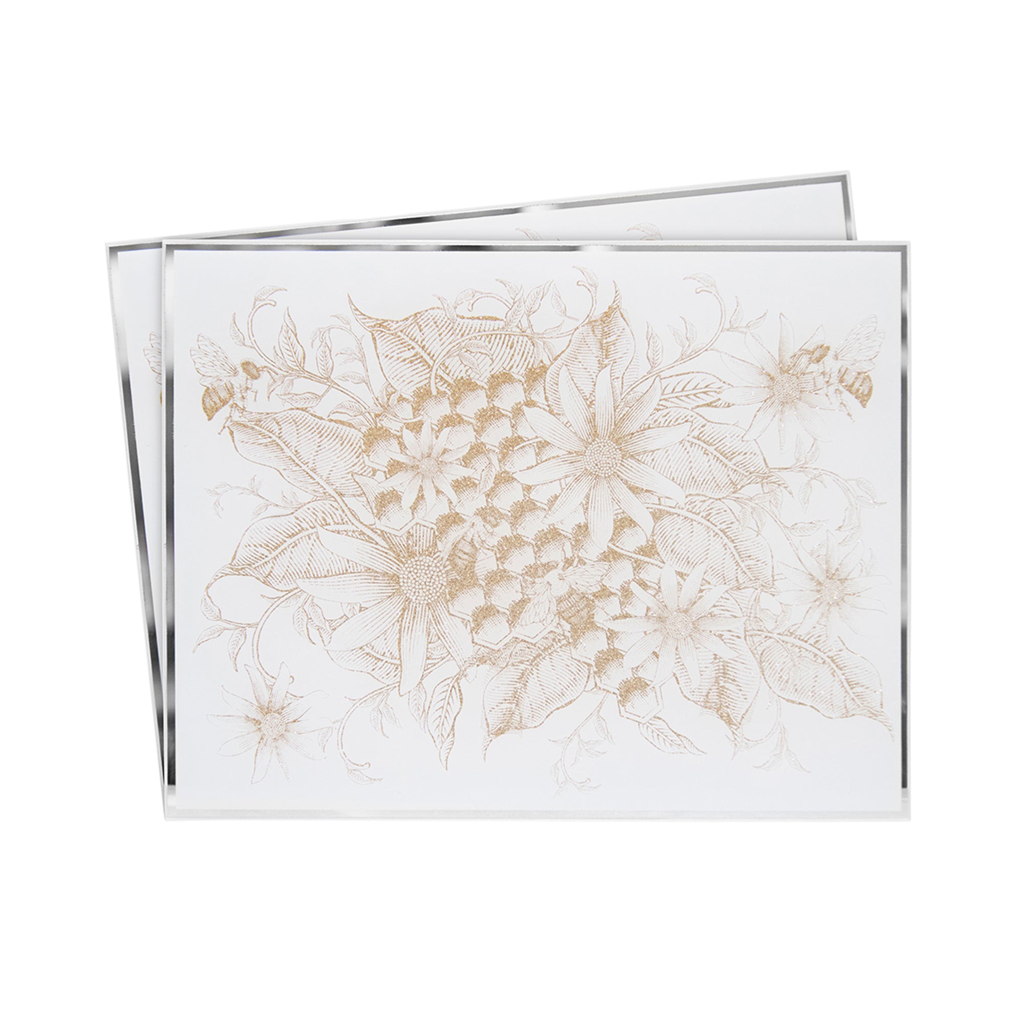 Mirror Honeycomb Bee Placemats