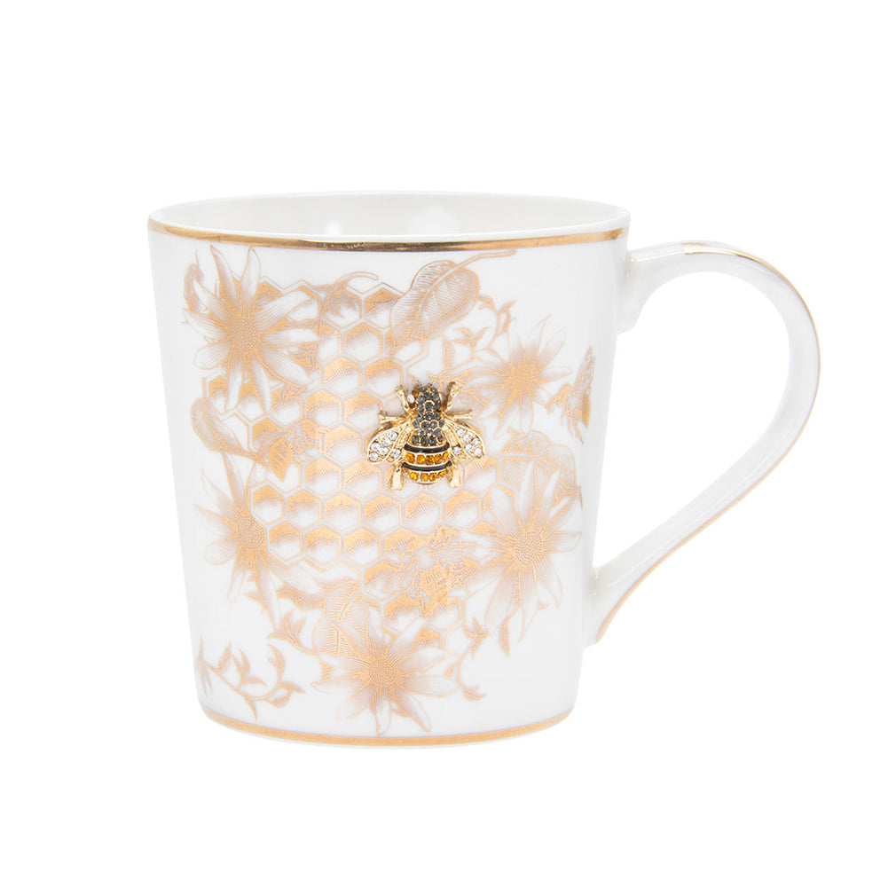 Honeycomb Bees Mug