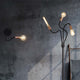 Reflex Black & Copper Floor Lamp