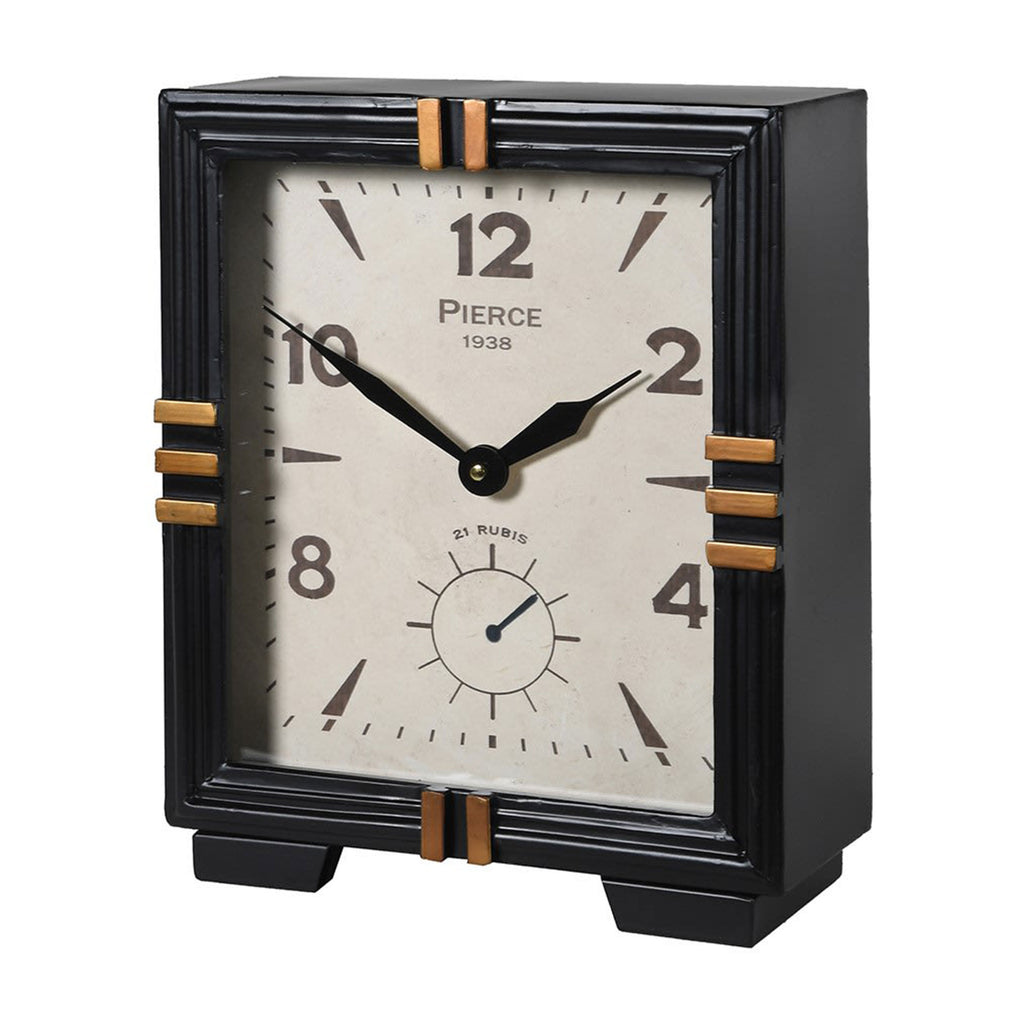 Mantle Clock Black