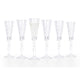 RCR Marilyn Champagne Flutes - Set of 6