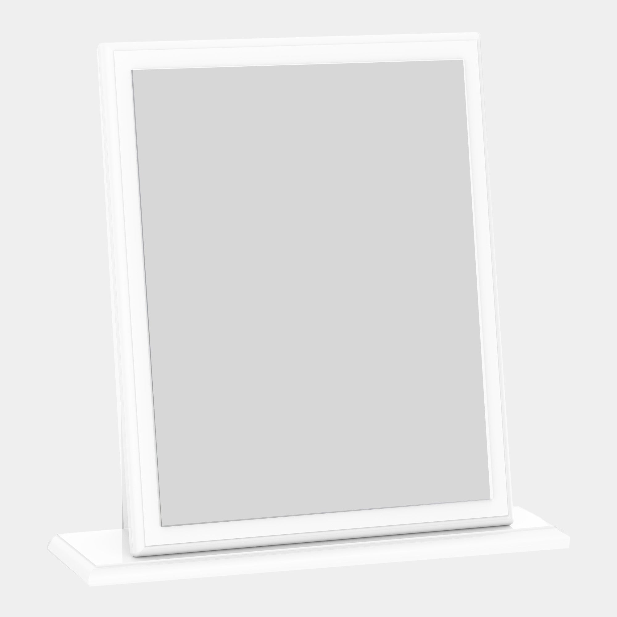 Lincoln - Small Mirror White High Gloss