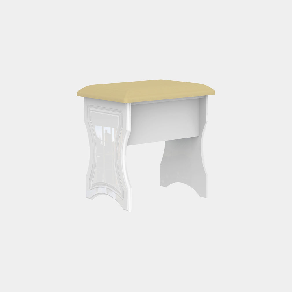 Ashford - Stool In White