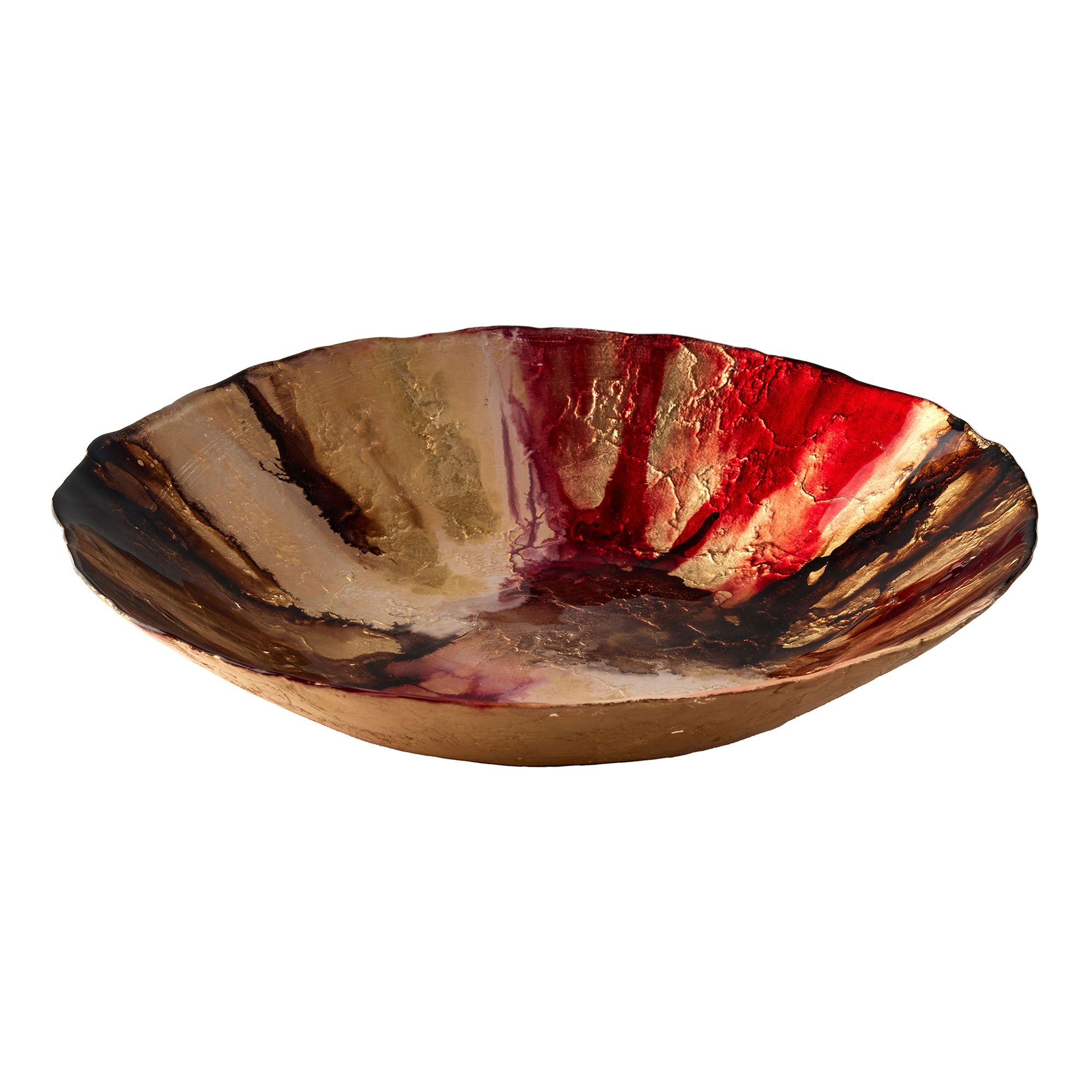 Abstract Red Bowl