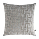 Maze Velvet Silver Small Cushion