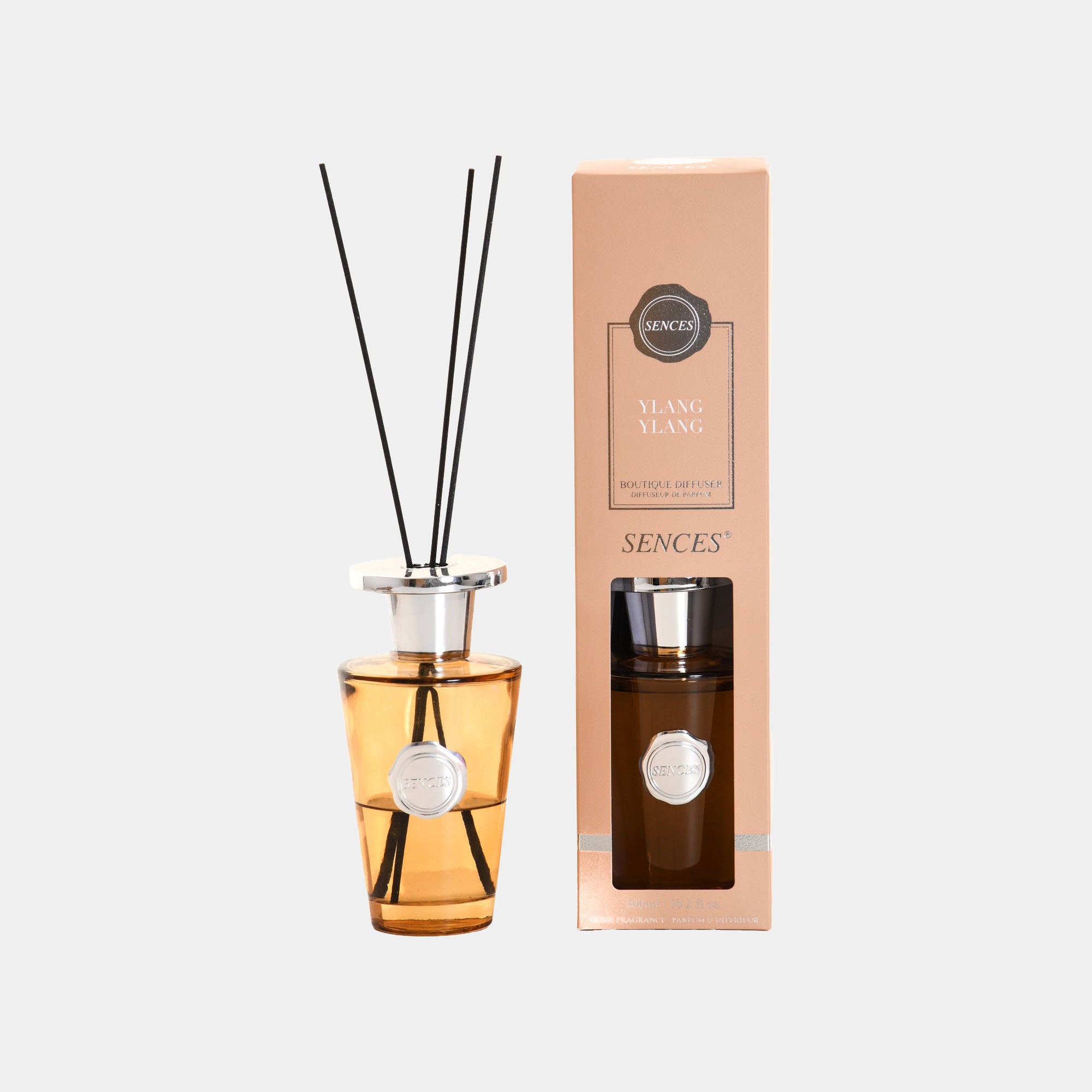 Sences  Premium Reed Diffuser Scented Ylang Ylang New 300ml  (DR)