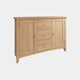 Burham - Large 2 Door 3 Drawer Sideboard Oak Finish