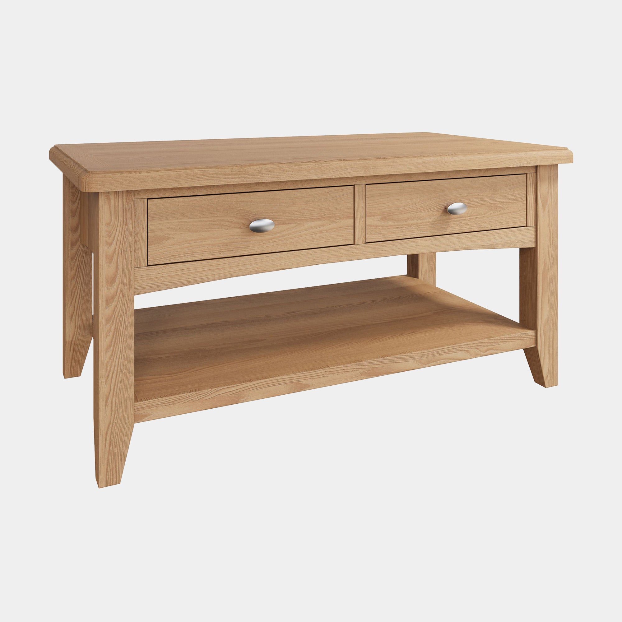 Burham - Large Coffee Table Oak Finish