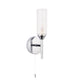 Isaac Bathroom Wall Light Chrome