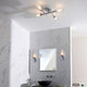 Isaac 4 Bathroom Light Chrome