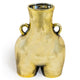 Love Handle Body Vase Antique Gold