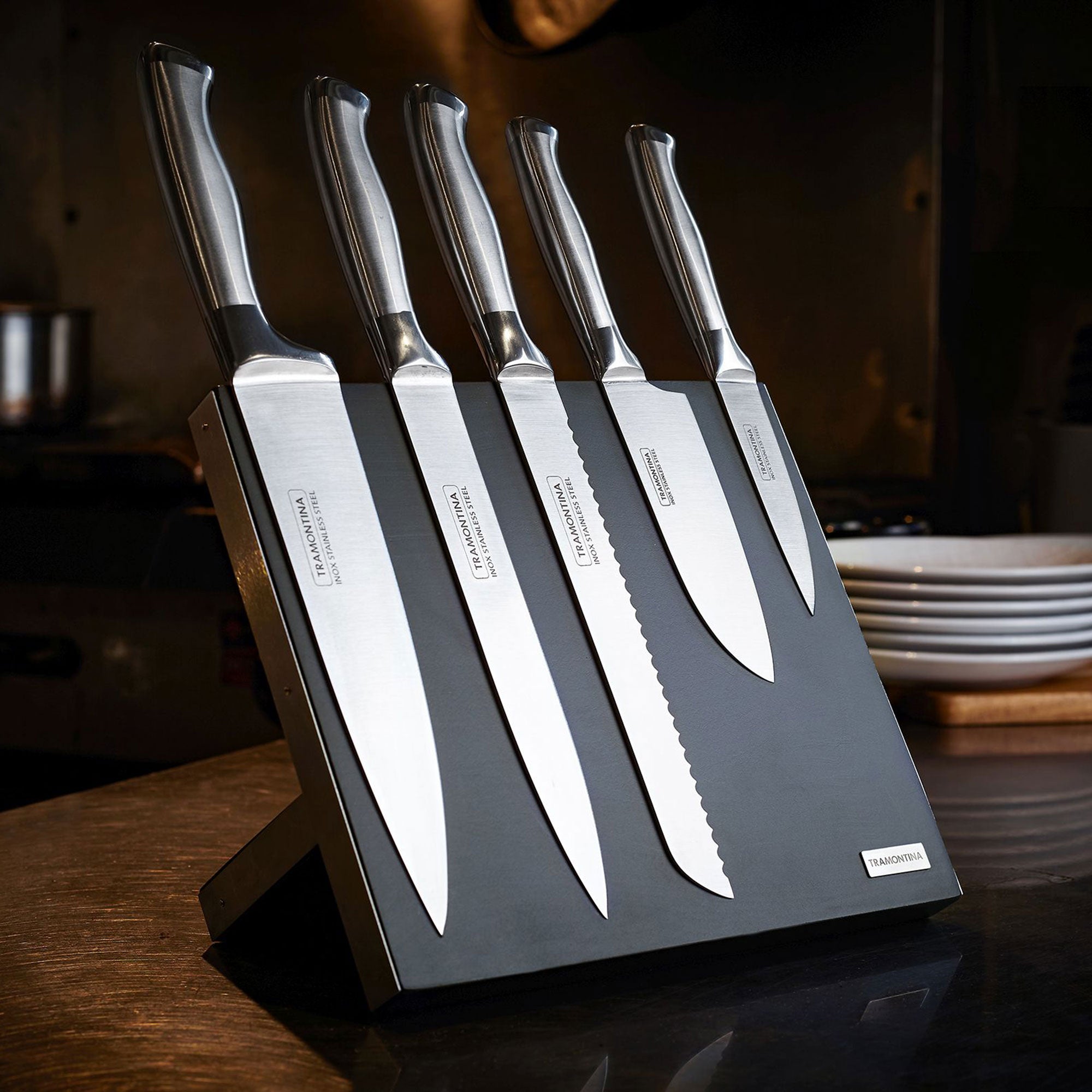 Tramontina Knife Block Set