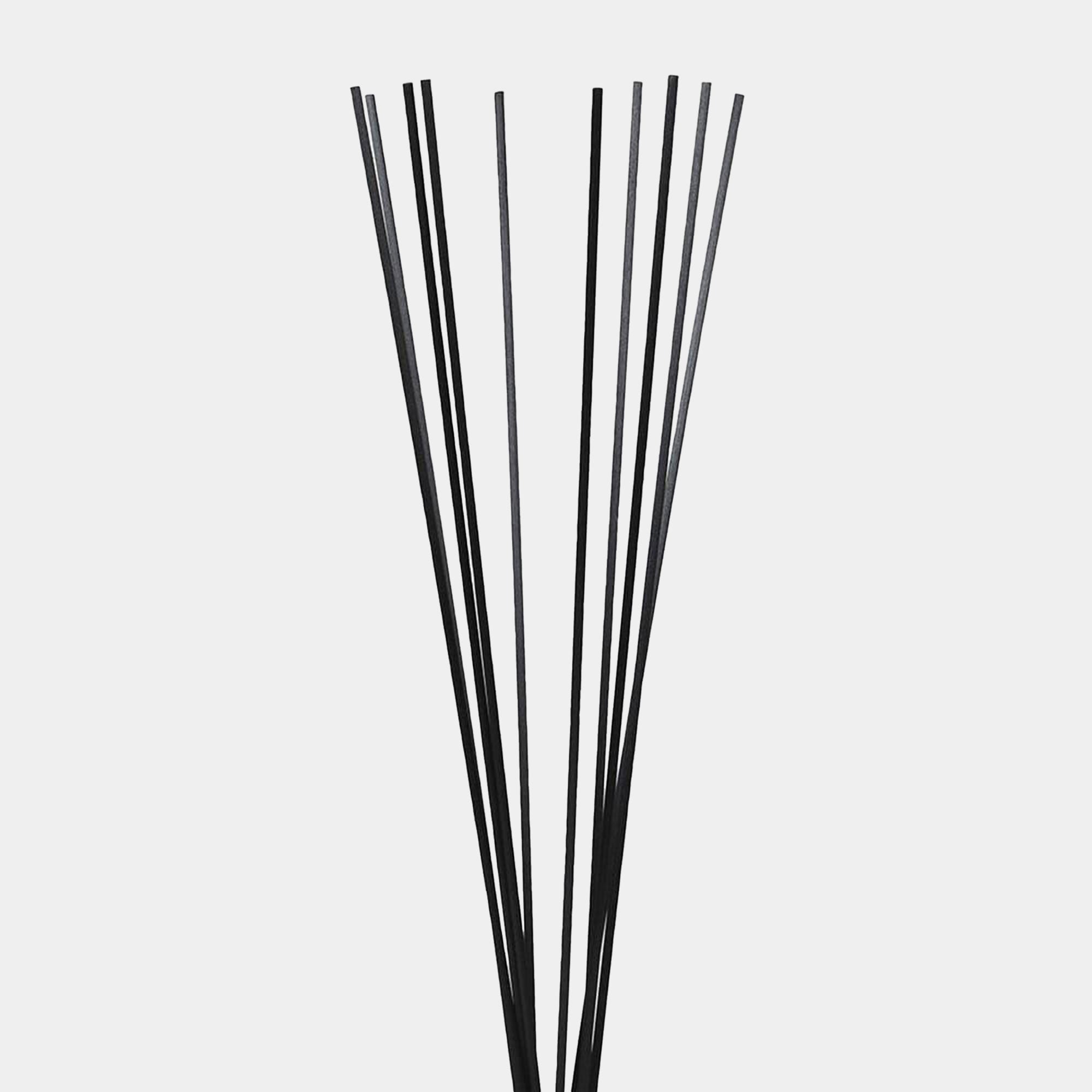 Black Wood Diffuser sticks 60cm Set of 10 (DR)