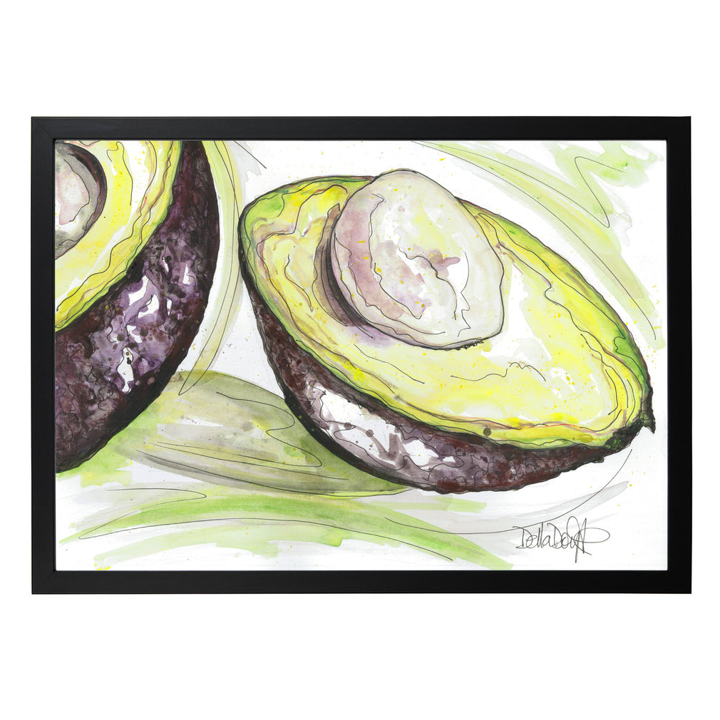 Avocado Small - by Della Doyle