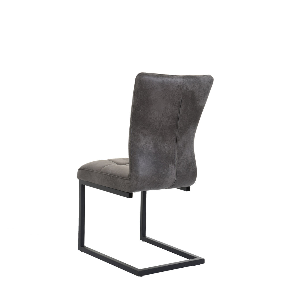 Rocco - Dining Chair Vintage Grey Fabric