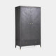 Dynasty - 2 Door 2 Drawer Wardrobe In Ebony Finish