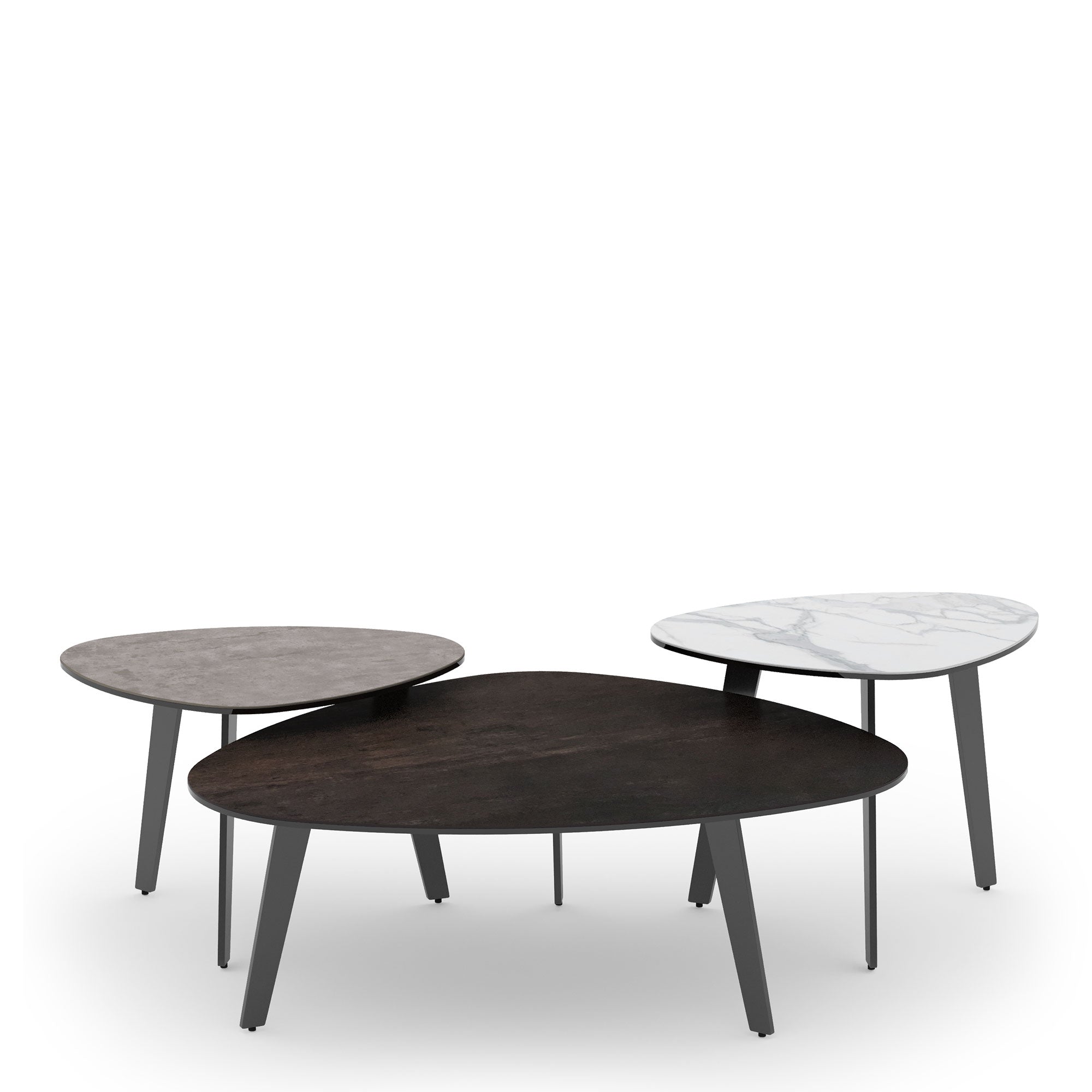 Freya - Side Table With AR Argyle Top