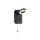 Luna LED Wall Light Black - IP44