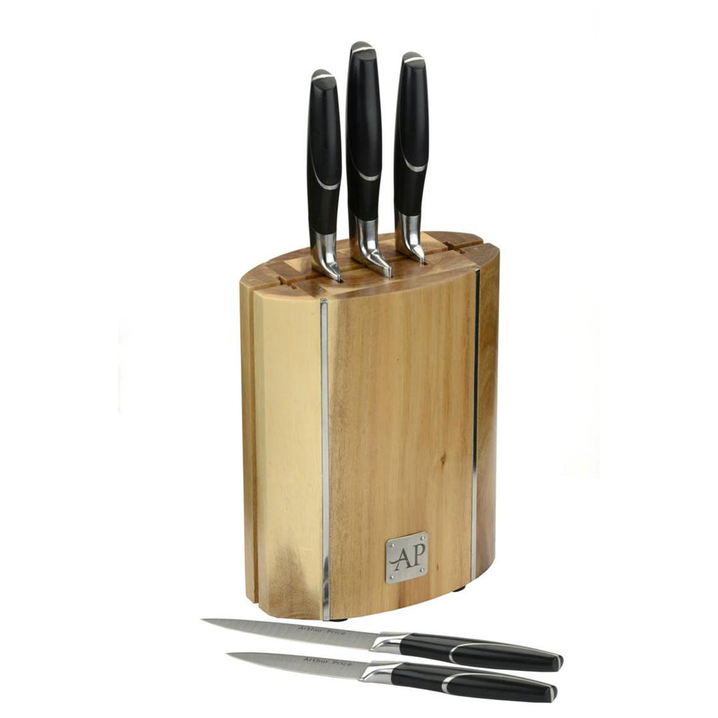 Arthur Price Knife Block Set 6 Piece