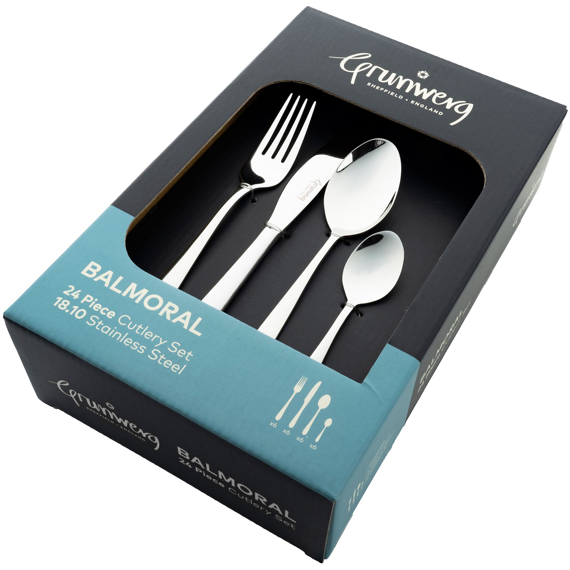 Balmoral Stainless Steel 24 Piece Set (BA)