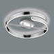 Fiador LED Semi Flush Chrome (W1)