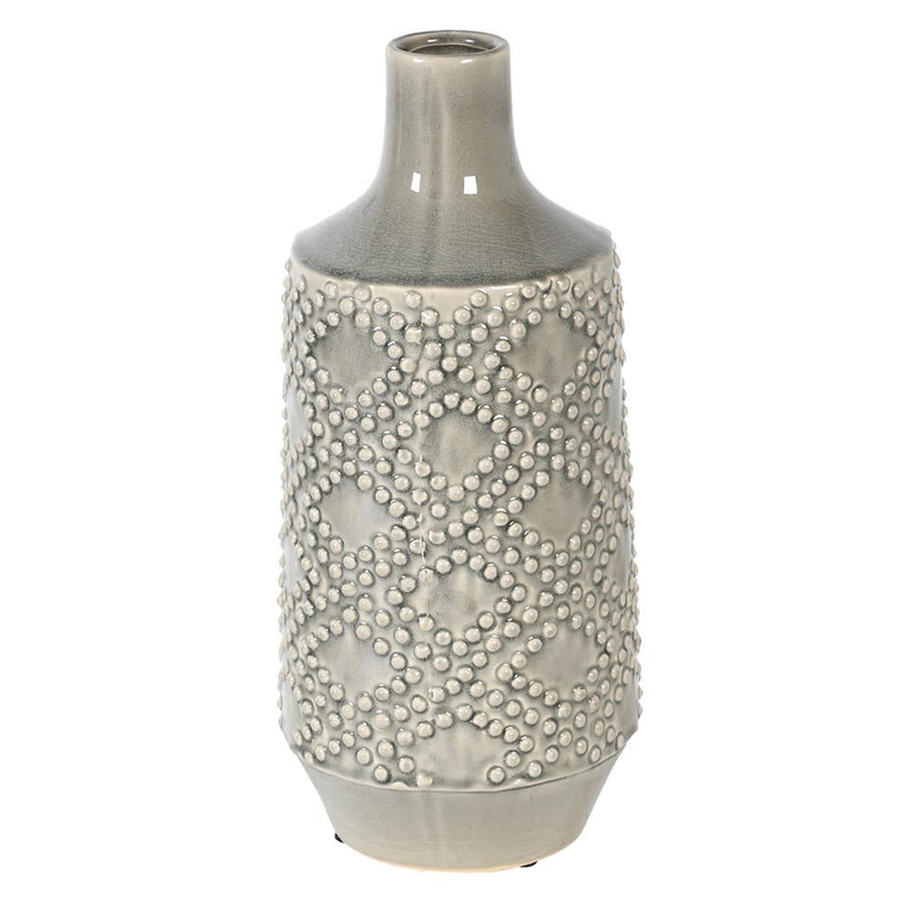 Dots Vase Grey - Large