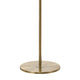 Babylon Floor Lamp Oak/Antique Brass Finish