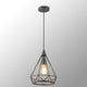 Bishop Small Pendant Matt Grey Finish