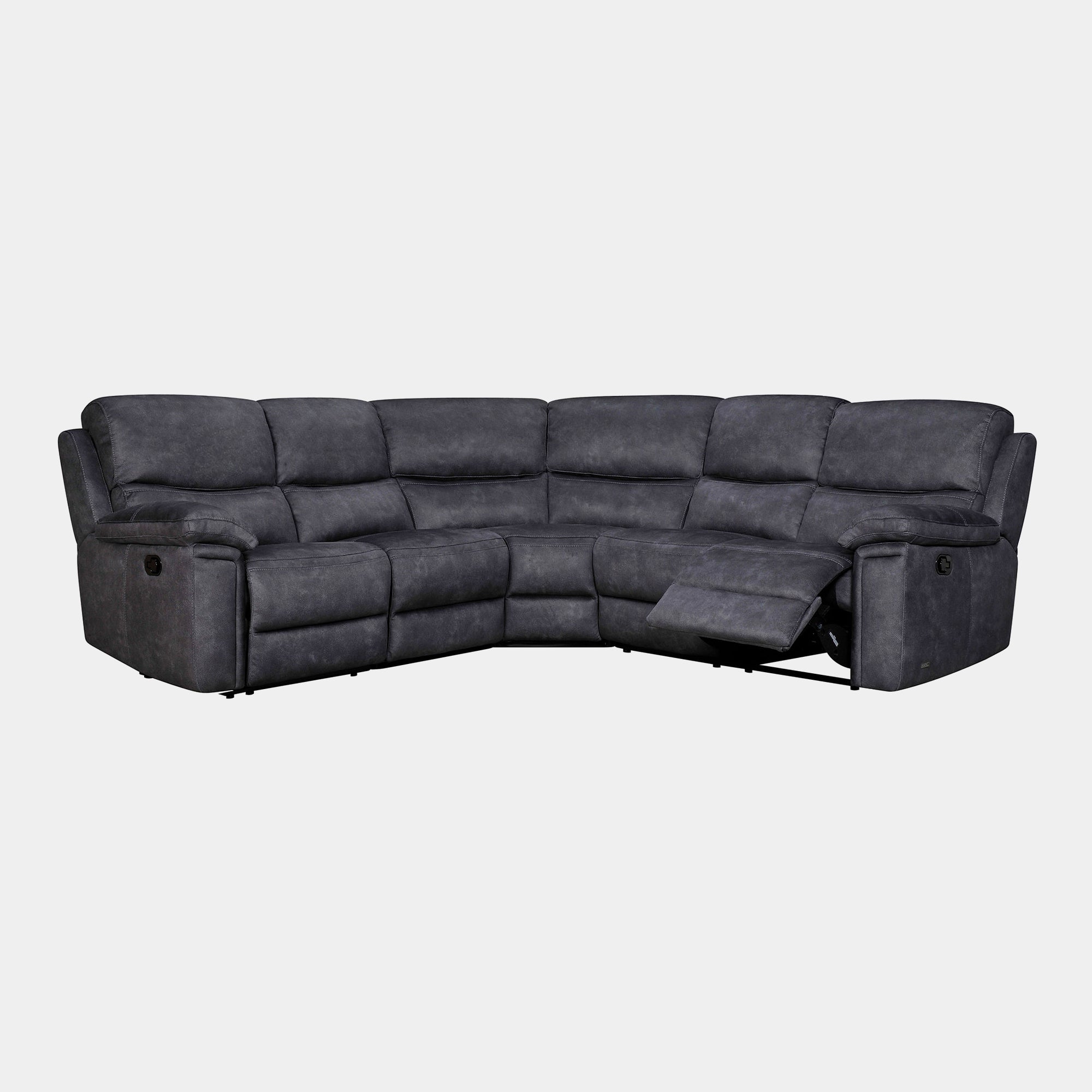 Tampa - 4 Piece RHF Two Manual Recliner Corner Group In Fabric Grade BSF20