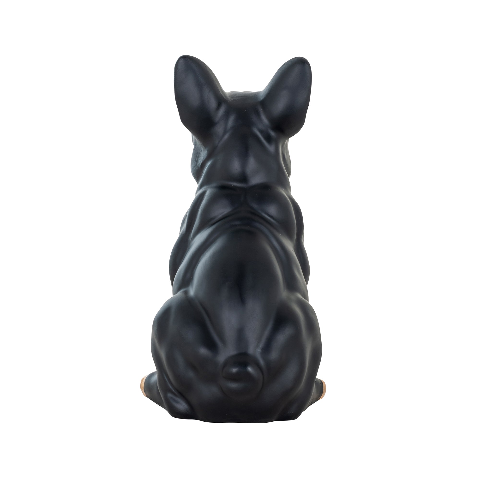 Frenchie Sculpture Black & Gold